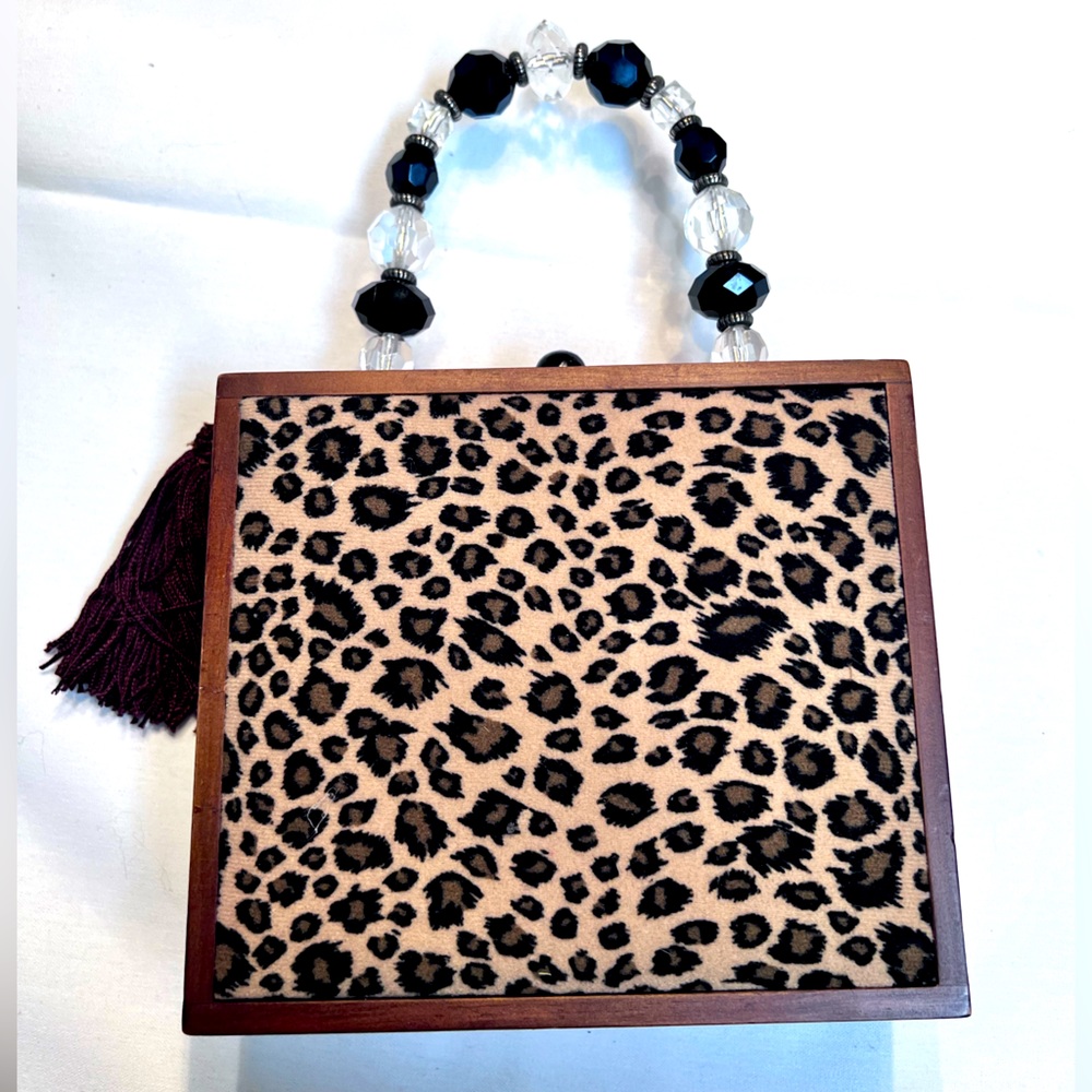 Vintage La Montana Cuban Cigar Box Purse